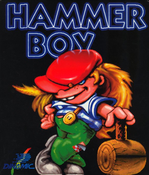 Caratula de Hammer Boy para MSX