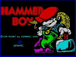 Pantallazo de Hammer Boy para Spectrum