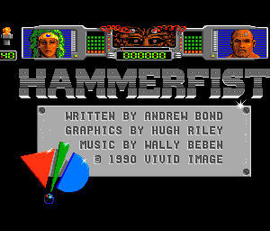 Pantallazo de Hammerfist para Amiga