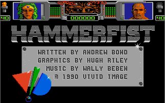 Pantallazo de Hammerfist para Atari ST
