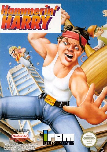 Caratula de Hammerin' Harry para Nintendo (NES)
