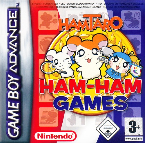 Caratula de Hamtaro: Ham-Ham Games para Nintendo DS