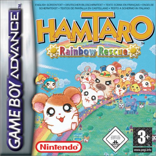 Caratula de Hamtaro: Rainbow Rescue para Game Boy Advance