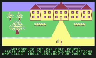 Pantallazo de Handicap Golf para Commodore 64