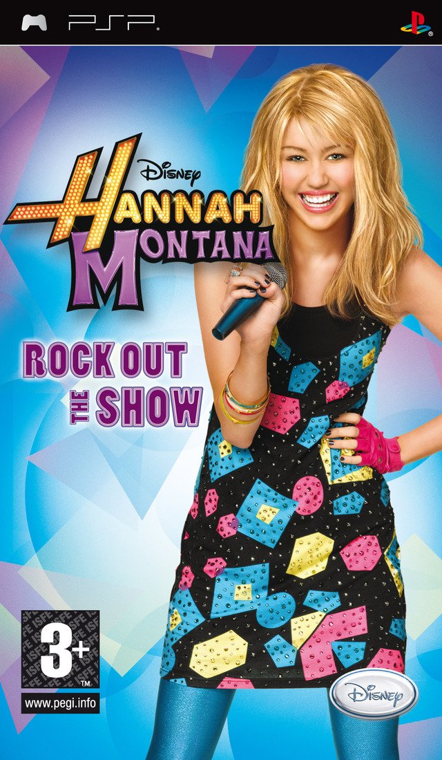 Caratula de Hannah Montana: Rock Out The Show para PSP