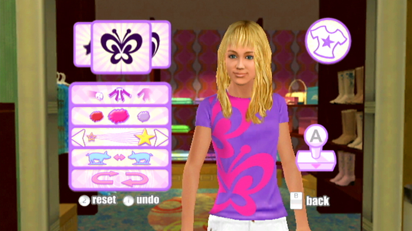 Pantallazo de Hannah Montana: The Movie para Wii