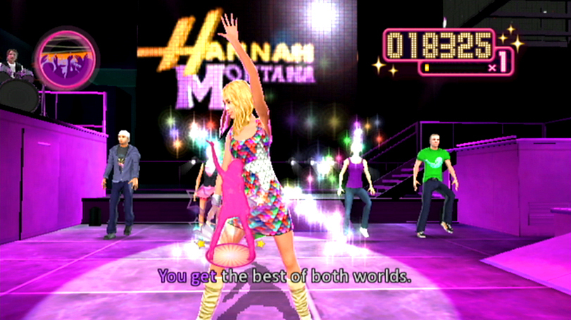 Pantallazo de Hannah Montana: The Movie para Wii