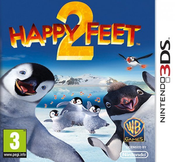 Caratula de Happy Feet 2 para Nintendo 3DS