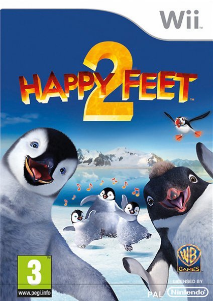 Caratula de Happy Feet 2 para Wii