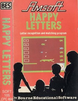 Caratula de Happy Letters para Amstrad CPC