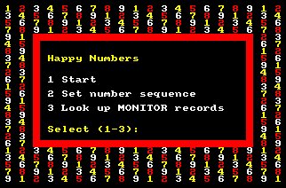 Pantallazo de Happy Numbers para Amstrad CPC