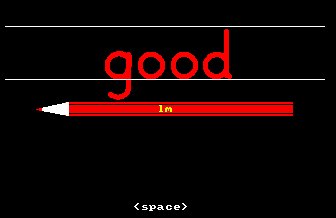 Pantallazo de Happy Writing para Amstrad CPC