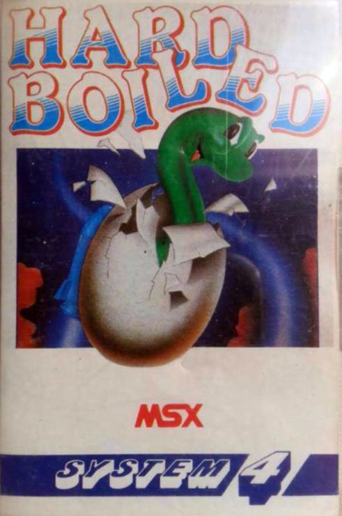 Caratula de Hard Boiled para MSX