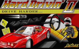 Pantallazo de Hard Drivin' II para Atari ST