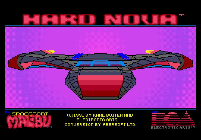 Pantallazo de Hard Nova para Atari ST