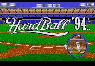 Pantallazo de HardBall '94 para Sega Megadrive