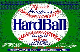 Pantallazo de Hardball para Amstrad CPC