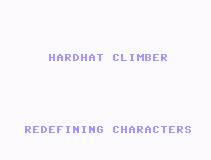 Pantallazo de Hardhat Climber para Commodore 64