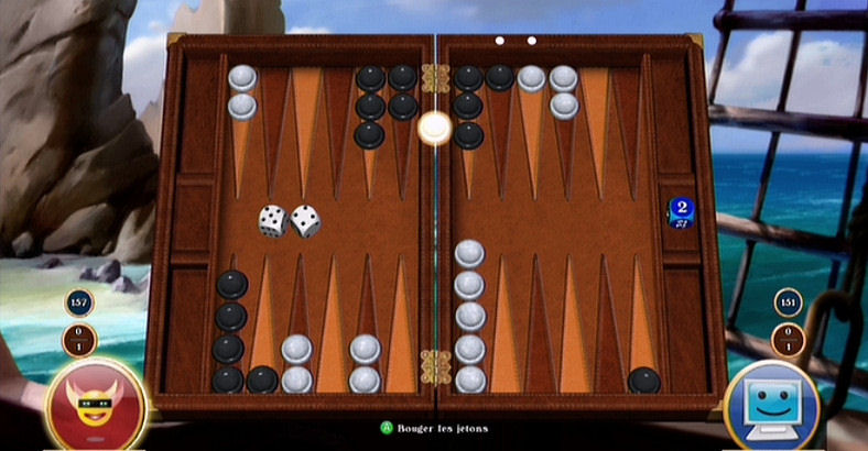 Pantallazo de Hardwood Backgammon (Xbox Live Arcade) para Xbox 360