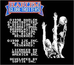 Pantallazo de Harlem Globetrotters para Nintendo (NES)
