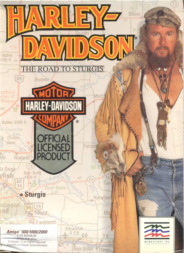 Caratula de Harley-Davidson: The Road to Sturgis para Amiga