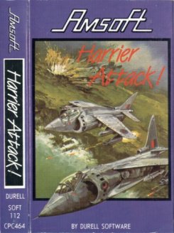 Caratula de Harrier Attack para Amstrad CPC