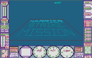 Pantallazo de Harrier Strike Mission para Atari ST