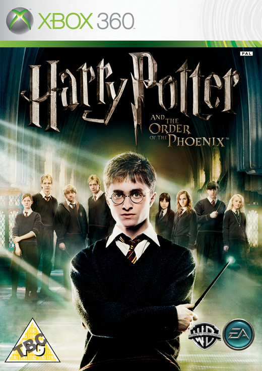 Caratula de Harry Potter and the Order of the Phoenix para Xbox 360