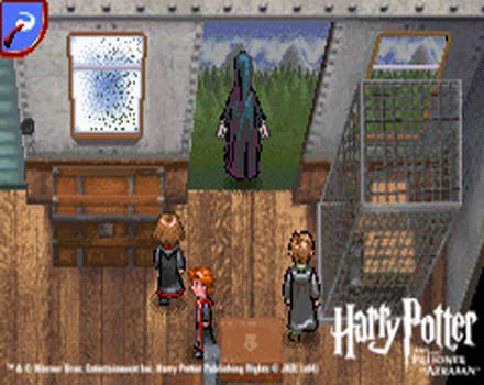 Pantallazo de Harry Potter and the Prisoner of Azkaban para Game Boy Advance