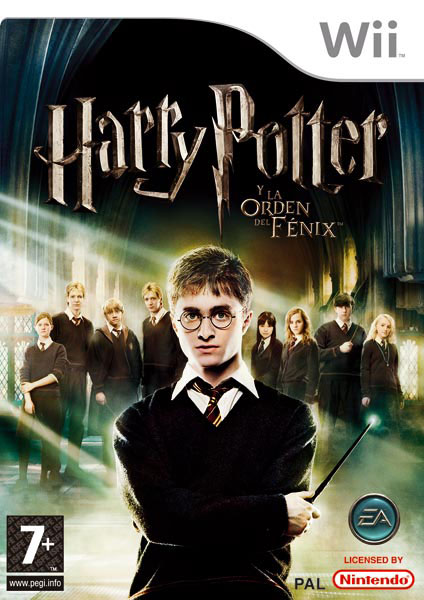 Caratula de Harry Potter y La Orden del Fénix para Wii