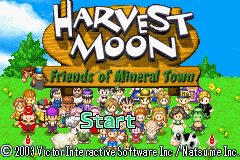 Pantallazo de Harvest Moon: More Friends of Mineral Town para Game Boy Advance