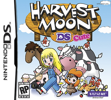 Caratula de Harvest Moon DS Cute para Nintendo DS