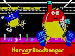 Pantallazo de Harvey Headbanger para Spectrum