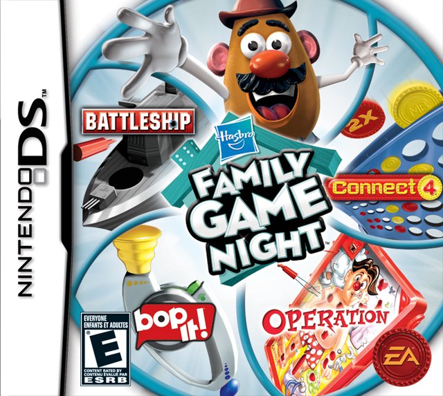 Caratula de Hasbro Family Game Night 2 para Nintendo DS