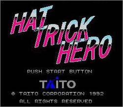 Pantallazo de Hat Trick Hero (Japonés) para Super Nintendo