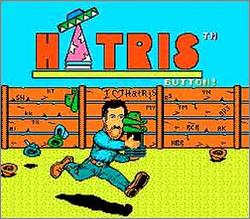 Pantallazo de Hatris para Nintendo (NES)