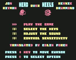 Pantallazo de Head over Heels para Commodore 64