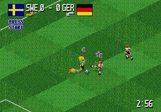 Pantallazo de Head-On Soccer para Sega Megadrive