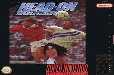 Caratula de Head-On Soccer para Super Nintendo