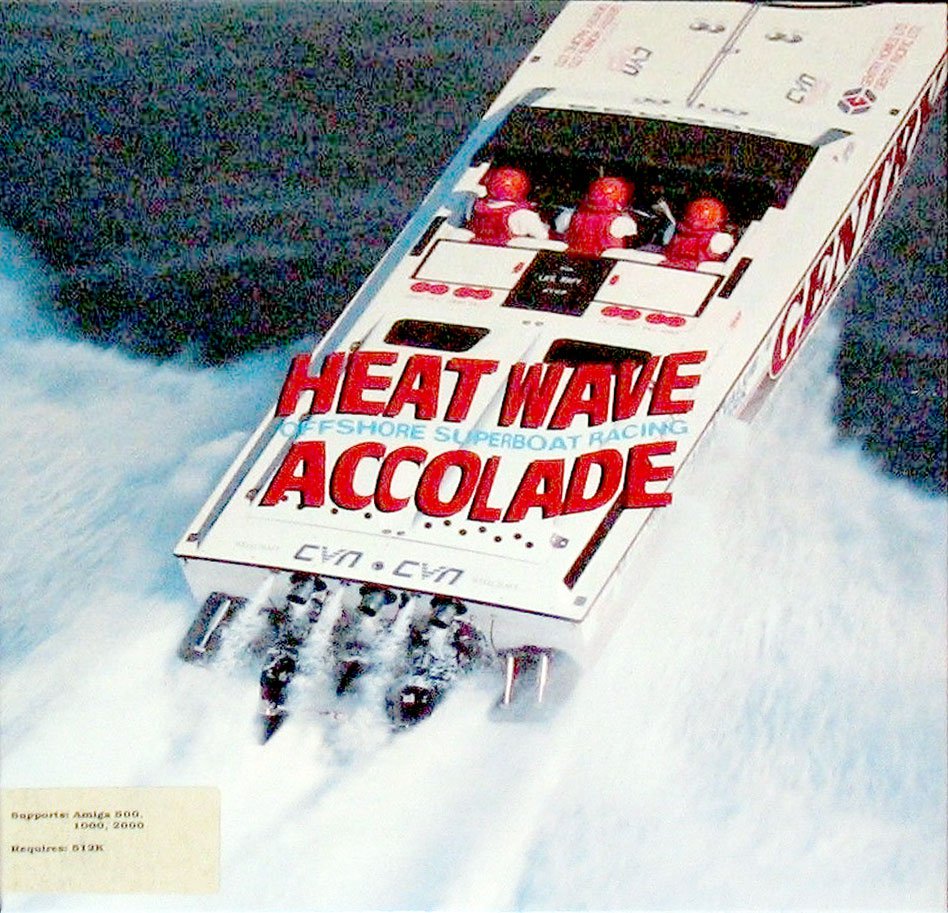 Caratula de Heat Wave: Offshore Superboat Racing para Atari ST