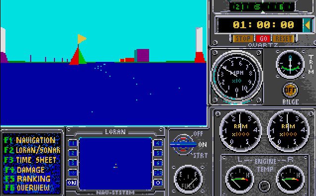 Pantallazo de Heat Wave: Offshore Superboat Racing para Atari ST