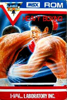 Caratula de Heavy Boxing para MSX