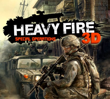 Caratula de Heavy Fire: Special Operations 3D para Nintendo 3DS