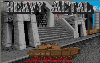 Pantallazo de Heavy Metal para Atari ST
