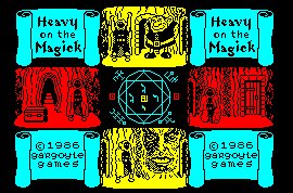 Pantallazo de Heavy On The Magic para Amstrad CPC