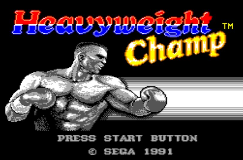 Pantallazo de Heavyweight Champ para Sega Master System