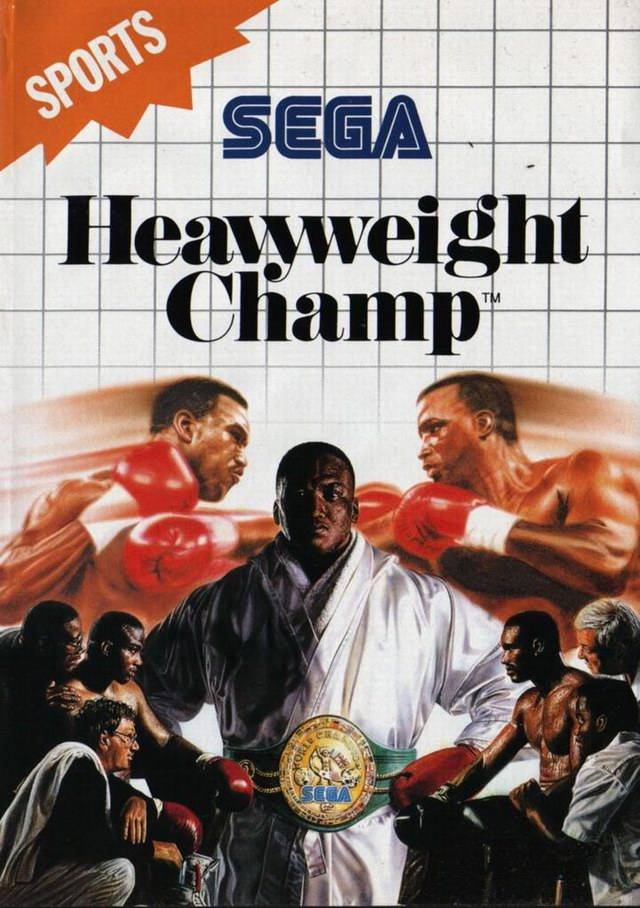 Caratula de Heavyweight Champ para Sega Master System