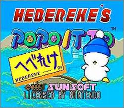 Pantallazo de Hebereke's Popoon para Super Nintendo