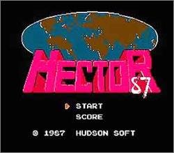 Pantallazo de Hector 87 para Nintendo (NES)