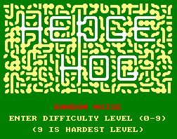 Pantallazo de Hedge Hog para Amstrad CPC